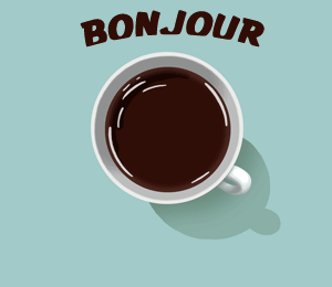 Gif bonjour café